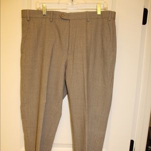 Lauren by Ralph Lauren 100% Wool Stone Trouser